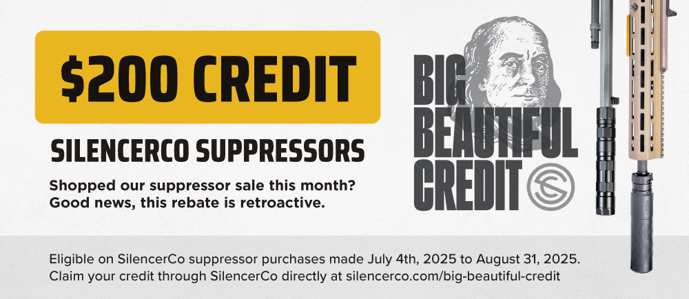 SilencerCo Rebate