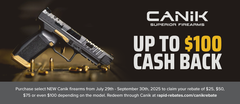 Canik Cash Rebate